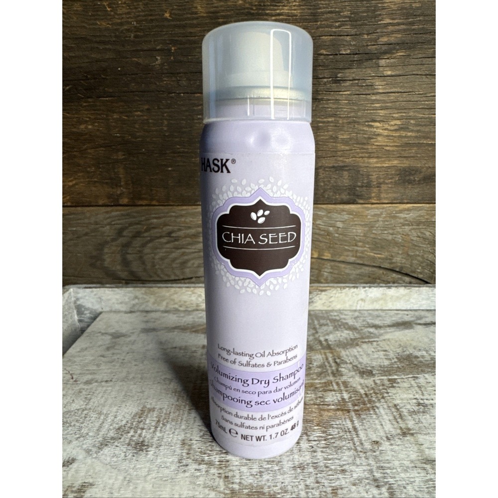 HASK Chia Seed Volumizing Dry Shampoo 1.7oz Travel |‎ MSRP = $14